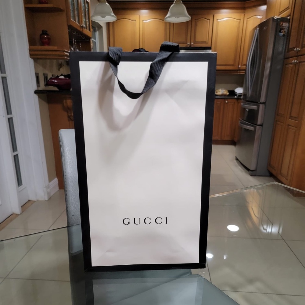 Authentic Gucci gift bag